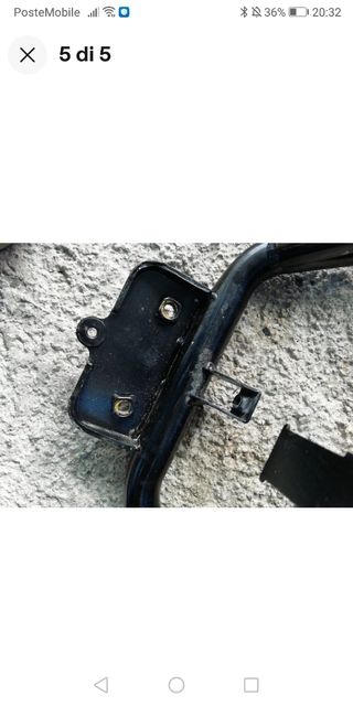 Parte telaio post Kymco xciting 300 08