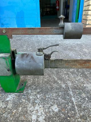 báscula contrapesos