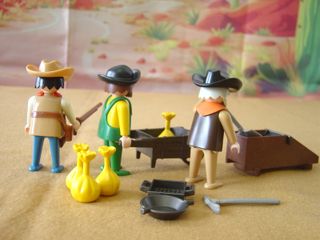 Playmobil 3747 SET BUSCADORES DE ORO con 3 FIGURAS