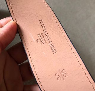Cinturón Gucci talla 95