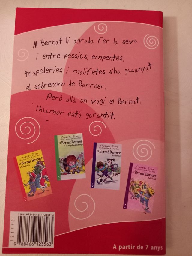 Llibre infantil Bernat Barroer
