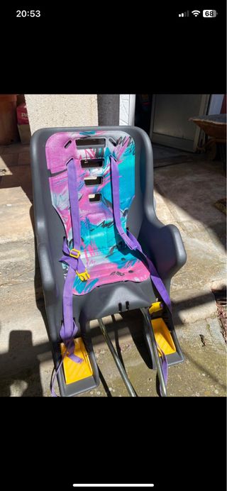 Silla para bebe de bicicleta