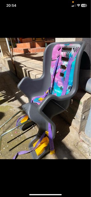 Silla para bebe de bicicleta