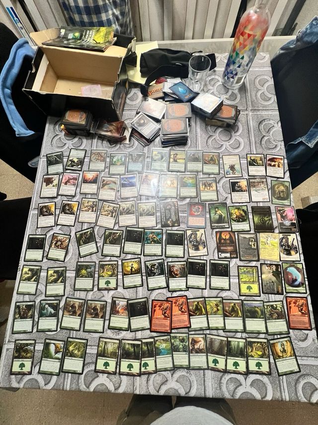 Lote caja mixta cartas Magic