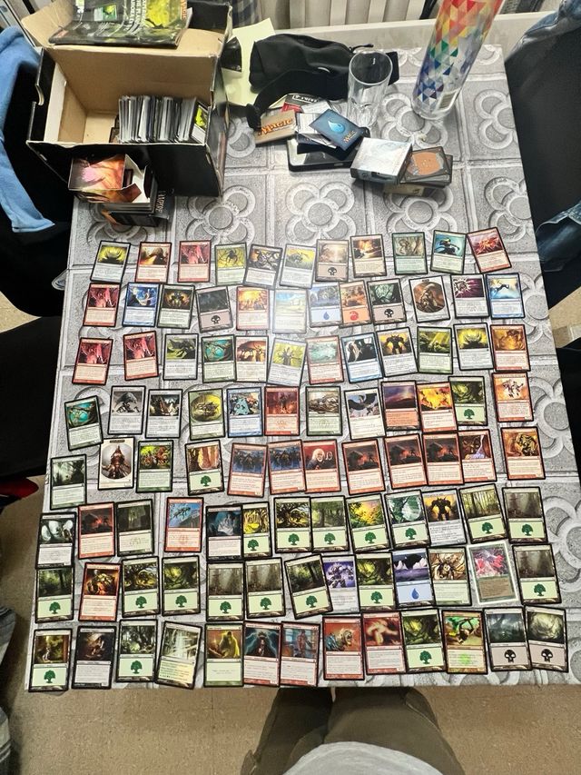 Lote caja mixta cartas Magic