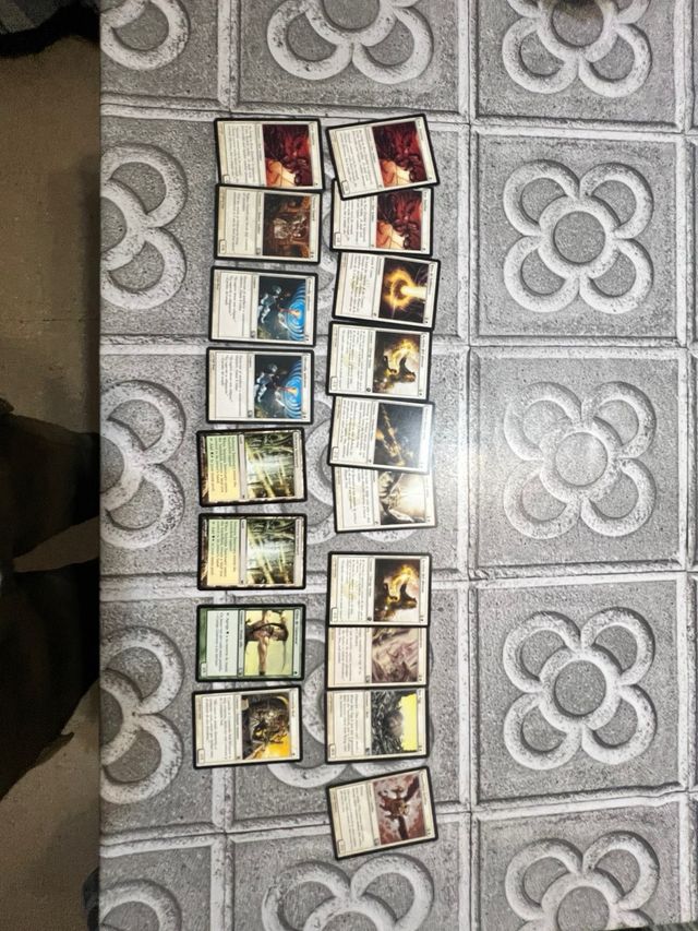 Lote caja mixta cartas Magic