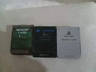Memory card play station 1 e 2