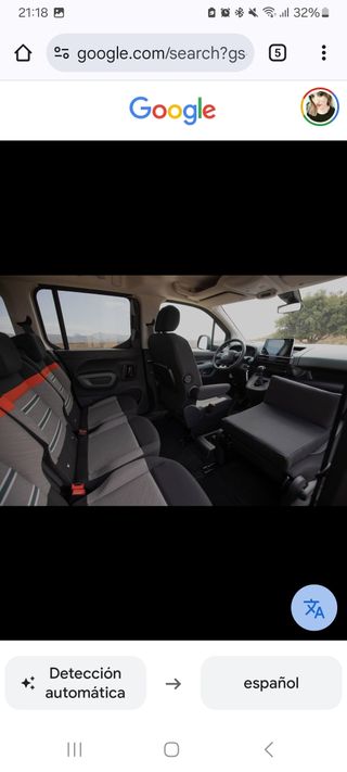 Asiento dd viscoelastica para copiloto berlingo,  