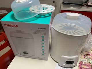 Miniland Super 6 6in1 sterilizzatore e scaldabiber