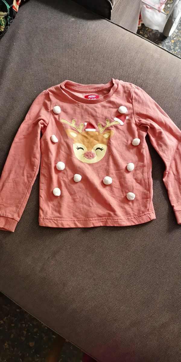 Jersey navideño niña 5 años