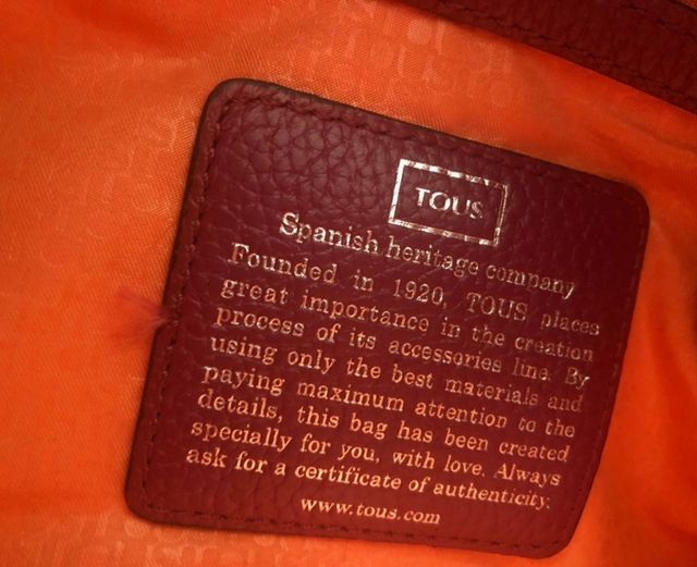 BOLSO BANDOLERA MARCA TOUS