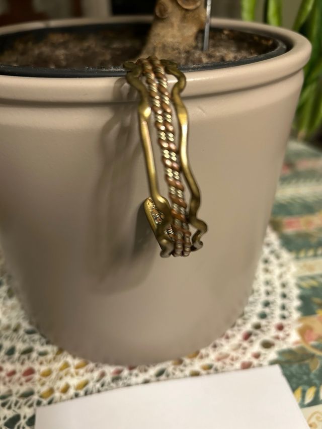 Pulsera con doble cadena