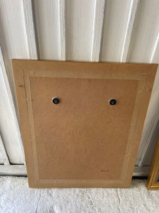 ✅ coppia di quadri in foglia d'oro realizzati in Francia