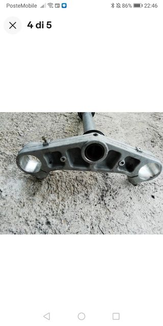 Piastra inferiore forcella xciting r 300