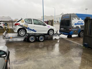 Alquiler Peugeot 206 GTI asfalto