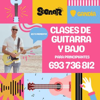 Clases guitarra y bajo