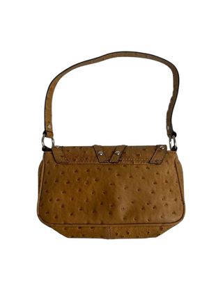 Borsa a spalla Guess vintage y2k marrone struzzo