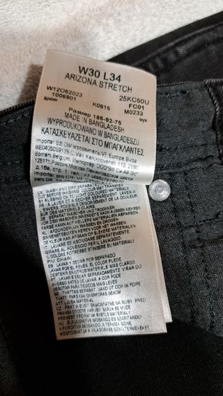 Pantalone Wrangler taglia 44 unisex 