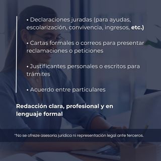 Redacción de documentos