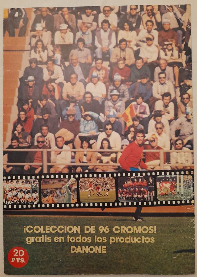 Álbum Fútbol en acción Danone 82