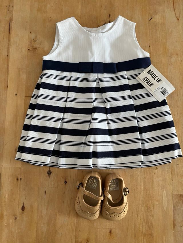 Vestido NUEVO bebé 6 meses