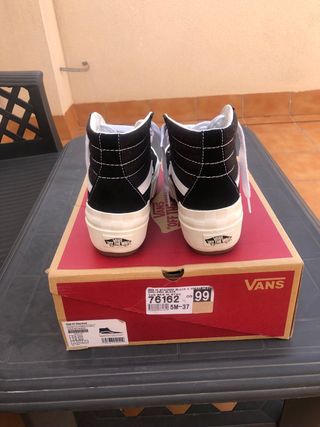 Zapatillas Vans con plataforma talla 37