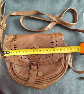 Bolso mujer tipo cuero 