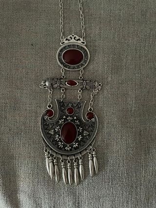 Collar plateado 