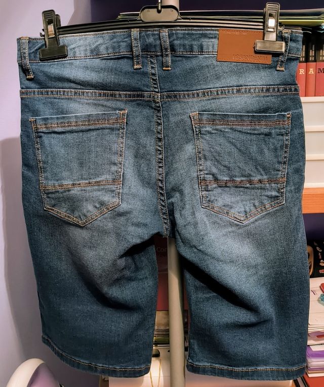 pantaloni in jeans da uomo blu scuro