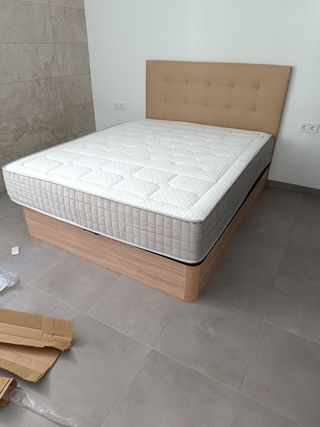 Canapé abatible y colchón