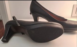 Zapatos salón o fiesta, con plataforma