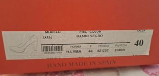 Zapatos salón o fiesta, con plataforma