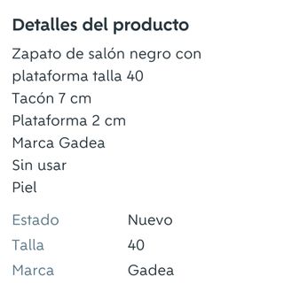 Zapatos salón o fiesta, con plataforma