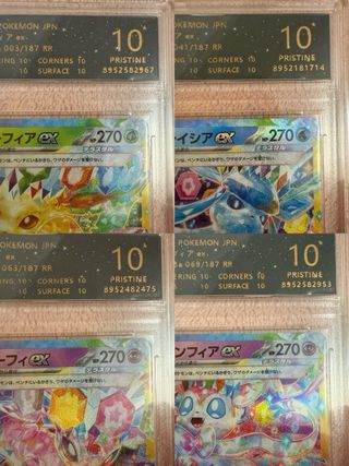 Pack Pokemon eevee evolucion prismaticas RPA10