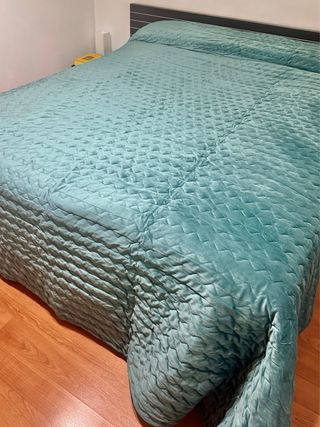 TEXTIL ANTILO Edredón Confort  Verde agua 150/180