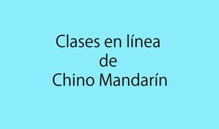 Clases en línea de Chino Mandarín