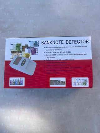 Detector billetes falsos