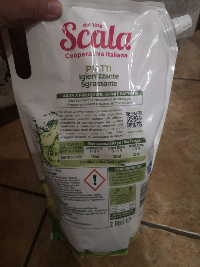 Detersivo piatti Scala 