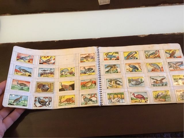 Album cromos antiguo