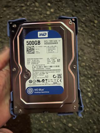Disco duro 500 Gb wd blue sata