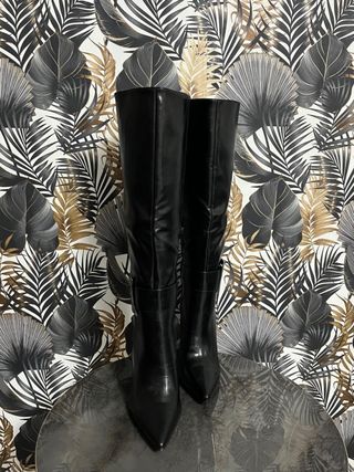 Stivali alti neri 39