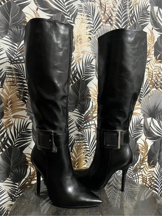 Stivali alti neri 39