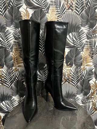 Stivali alti neri 39