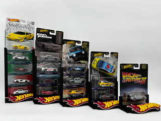 Expositor Hot Wheels cajas premium