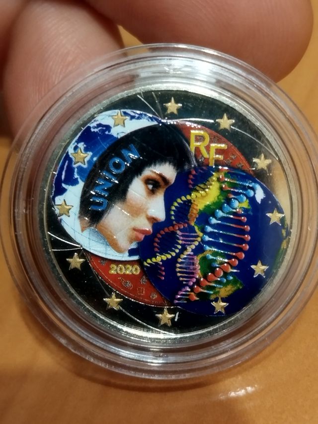 Moneda de 2€ Francia conmemorativa.