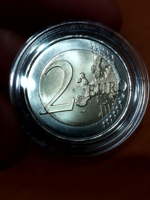 Moneda de 2€ Francia conmemorativa.