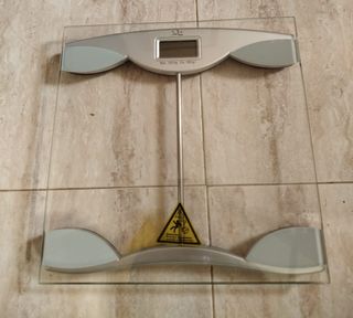 Bascula de baño de cristal