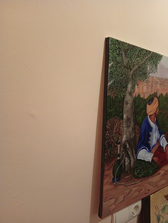 Paisaje mirar la Alhambra