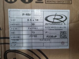 ROTA GTR 18 8.5 et30