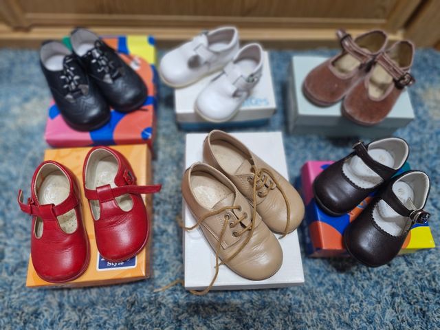 6 pares Merceditas  niño o niña